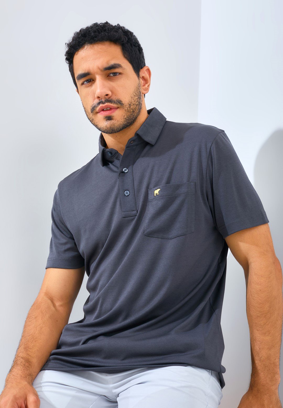 Jack Nicklaus Segesta Premium Heritage Polo Regular Fit Caviar - Image 6