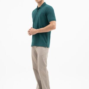 Jack Nicklaus Alpha Polo Shirt Pria Regular Fit Panderosa Green