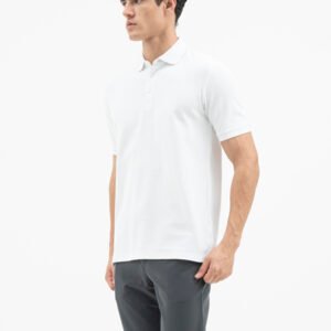 Jack Nicklaus Jazz Polo Shirt Pria Regular Fit White
