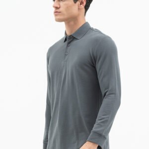 Jack Nicklaus Mezzo Polo Shirt Pria Regular Fit Monument Iron Gate