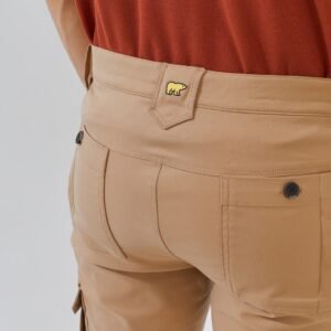 Jack Nicklaus Jaguar Celana Panjang Pria Slim Fit Khaki