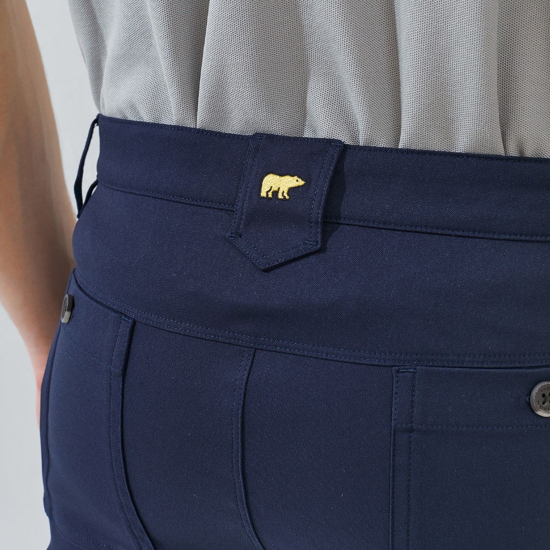 Jack Nicklaus Jaguar Celana Panjang Pria Slim Fit Navy - Image 4