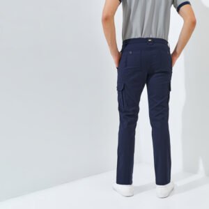 Jack Nicklaus Jaguar Celana Panjang Pria Slim Fit Navy