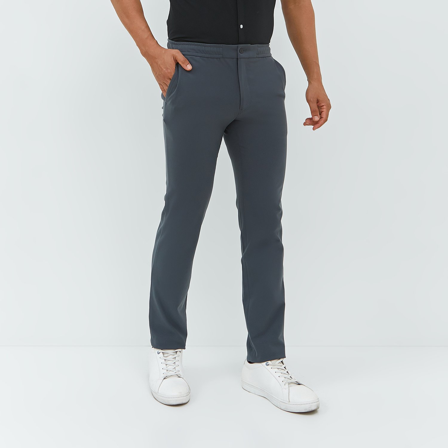 Jobb Jupiter Celana Panjang Joger Modern Slim Fit Dark Grey