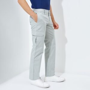 Jack Nicklaus Raptor Celana Panjang Pria Regular Fit Light Grey