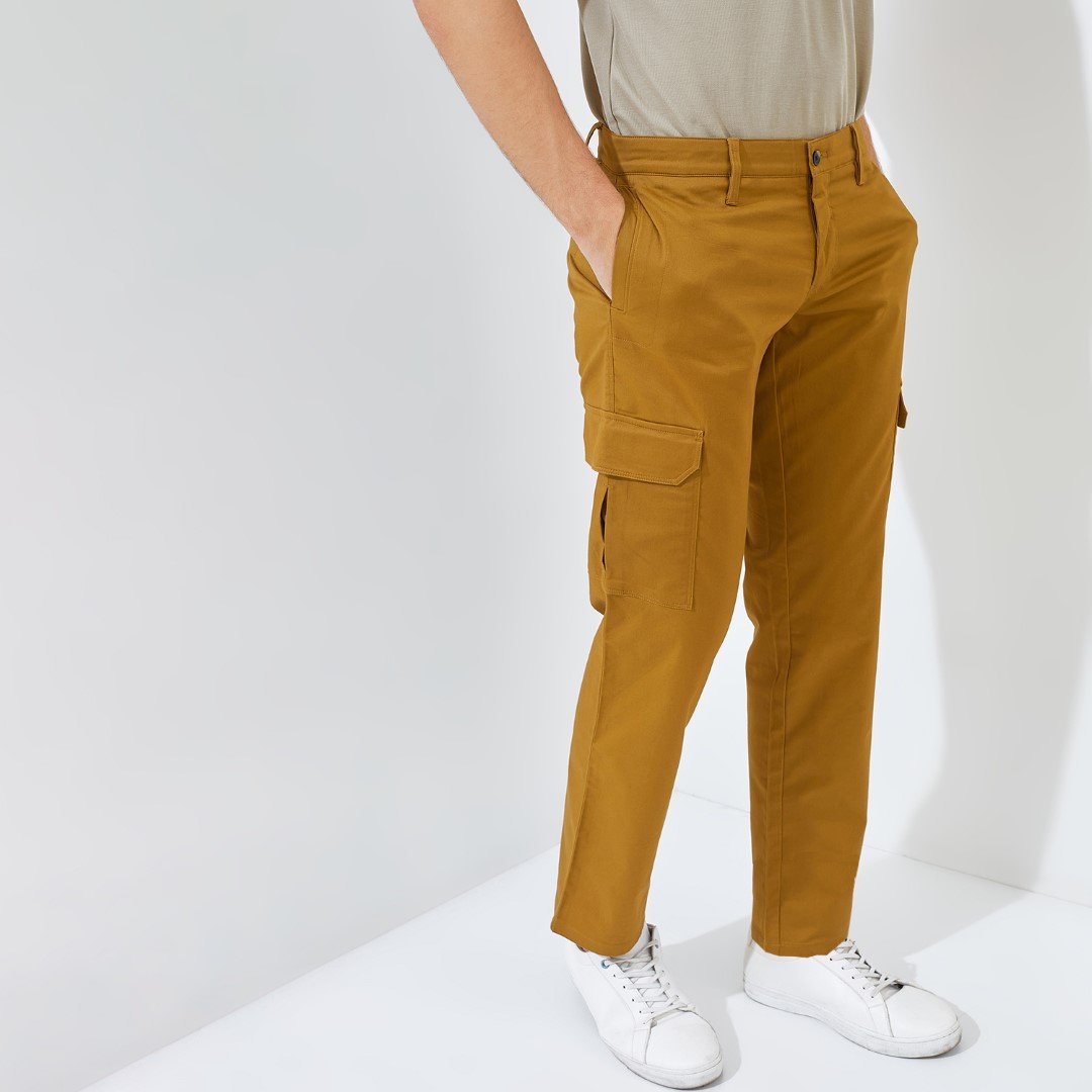 Jack Nicklaus Raptor Celana Panjang Pria Regular Fit Medium Brown