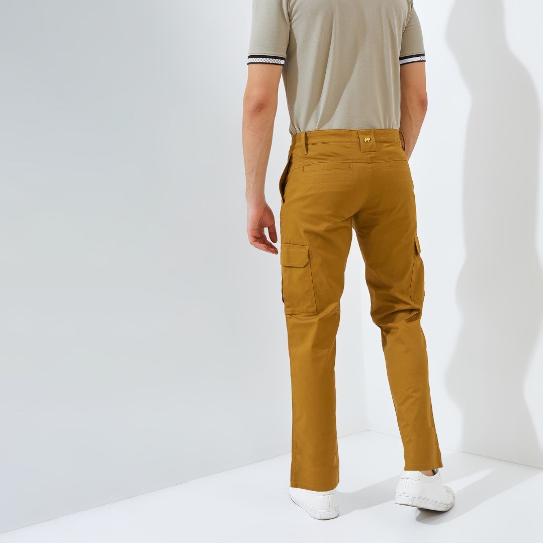 Jack Nicklaus Raptor Celana Panjang Pria Regular Fit Medium Brown - Image 4
