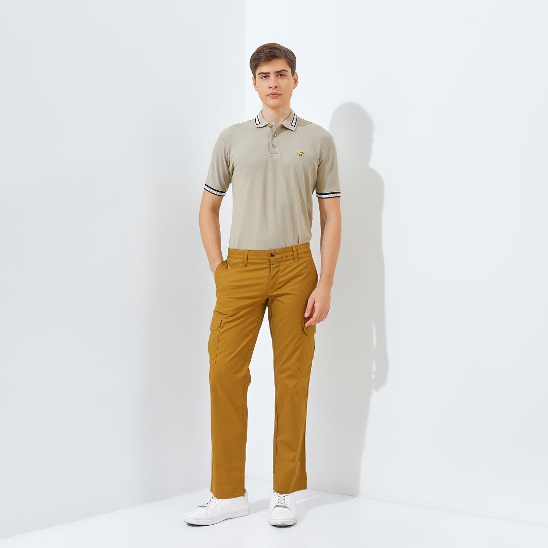 Jack Nicklaus Raptor Celana Panjang Pria Regular Fit Medium Brown - Image 6