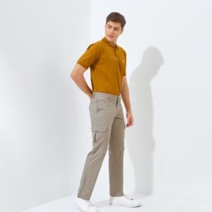 Jack Nicklaus Raptor Celana Panjang Pria Regular Fit Camel