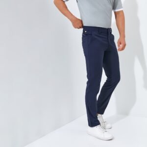 Jack Nicklaus Harrier Celana Panjang Pria Slim Fit Navy
