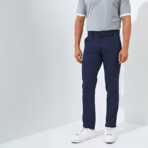 Jack Nicklaus Harrier Celana Panjang Pria Slim Fit Navy