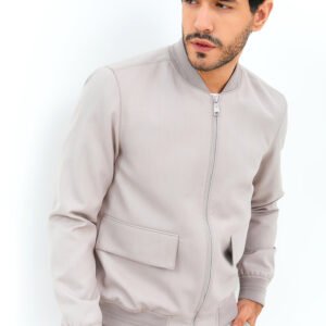 Jobb Wallace Jacket Pria Slim Fit Beige