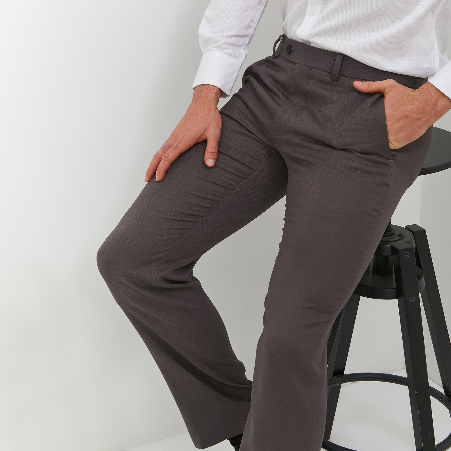Jobb Altmover Celana Panjang Slim Fit Medium Grey - Image 5