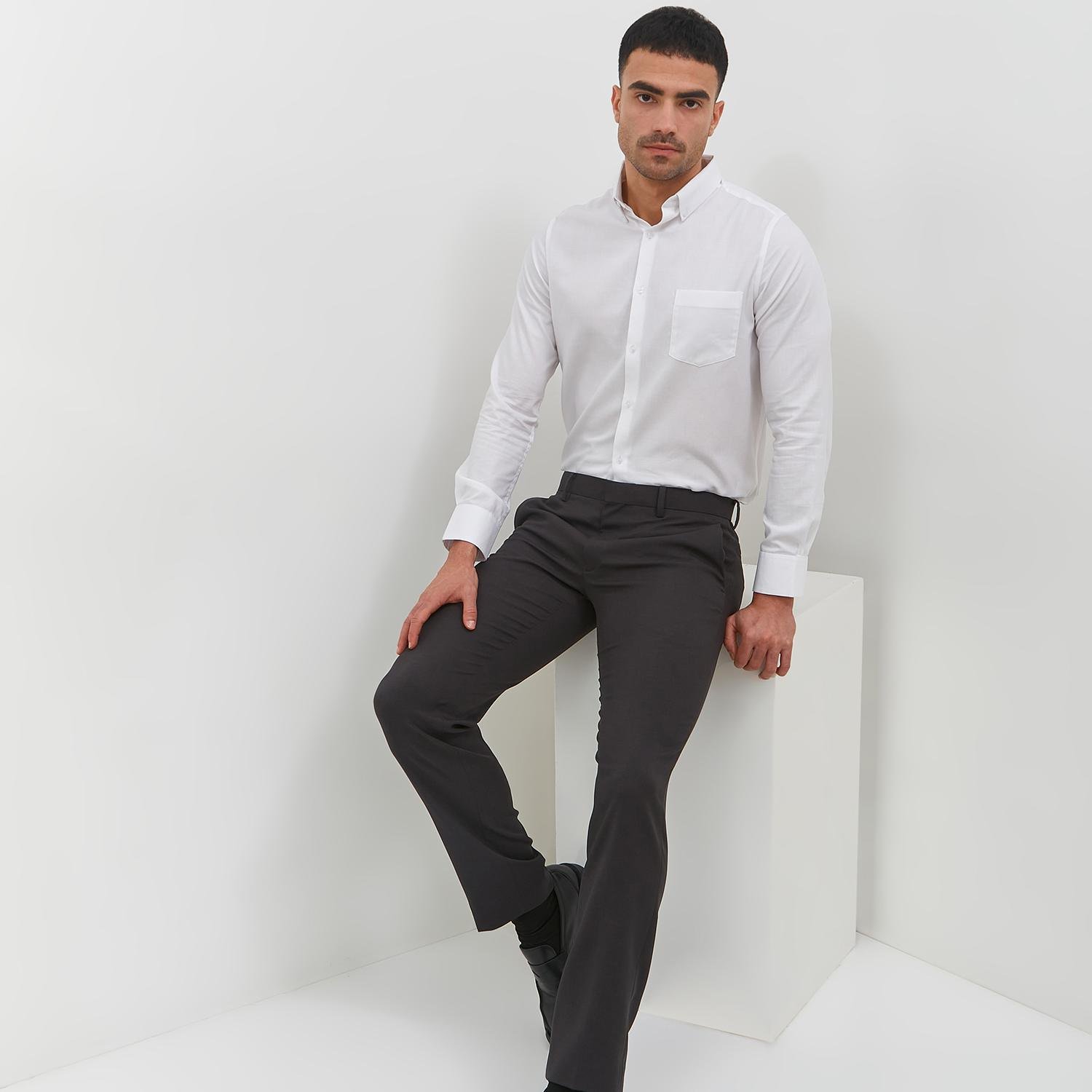 Jobb Cawden Celana Panjang Slim Fit Dark Grey - Image 5