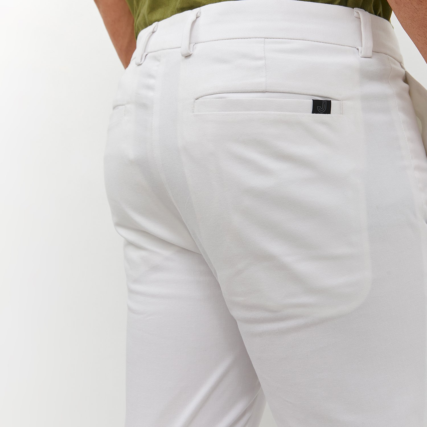 Jobb Georica Celana Panjang Chinos Modern Slim Fit Putih - Image 4