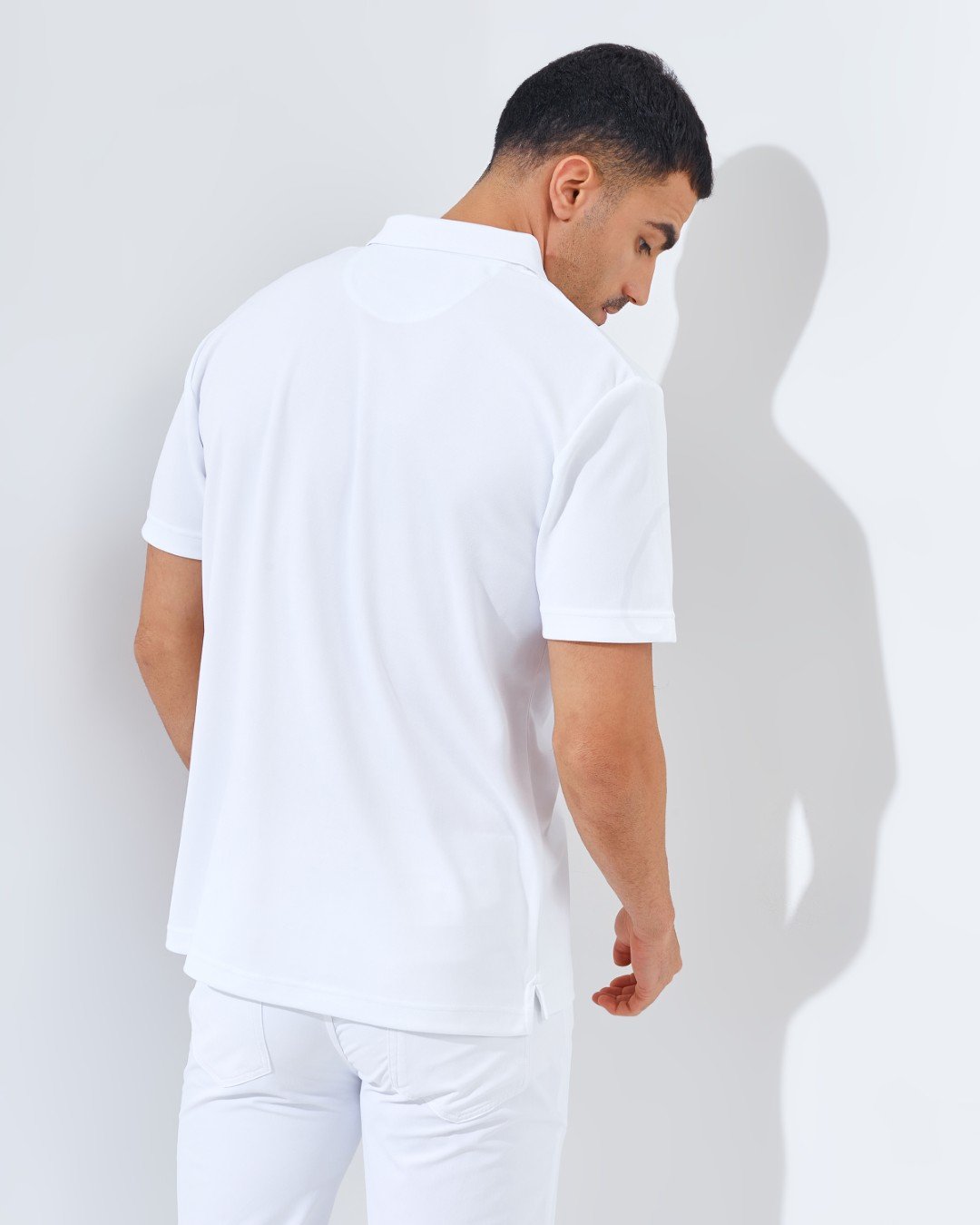 Jack Nicklaus Dorsett Premium Big Bear Polo Bright White - Image 4