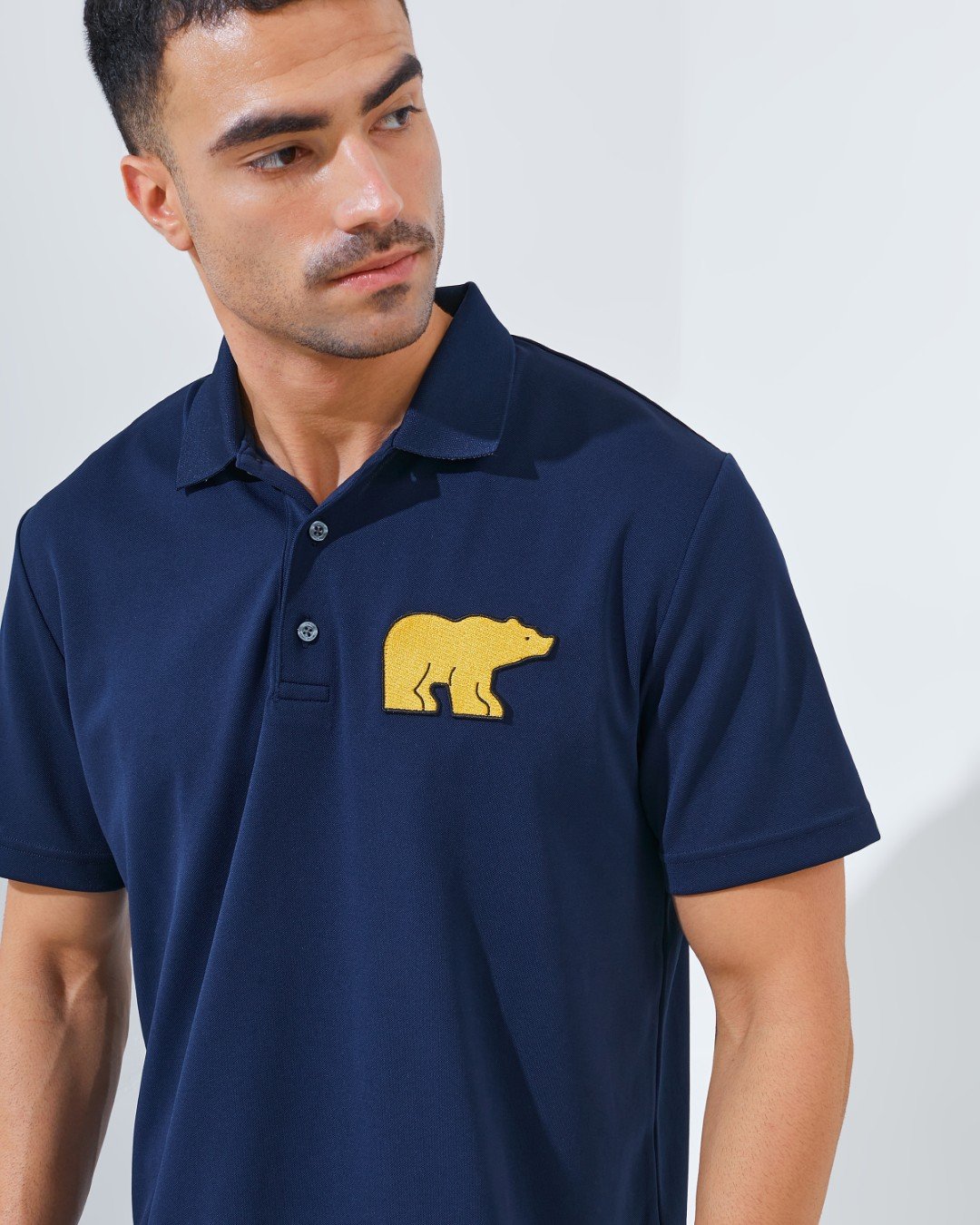 Jack Nicklaus Dorsett Premium Big Bear Polo Classic Navy - Image 3