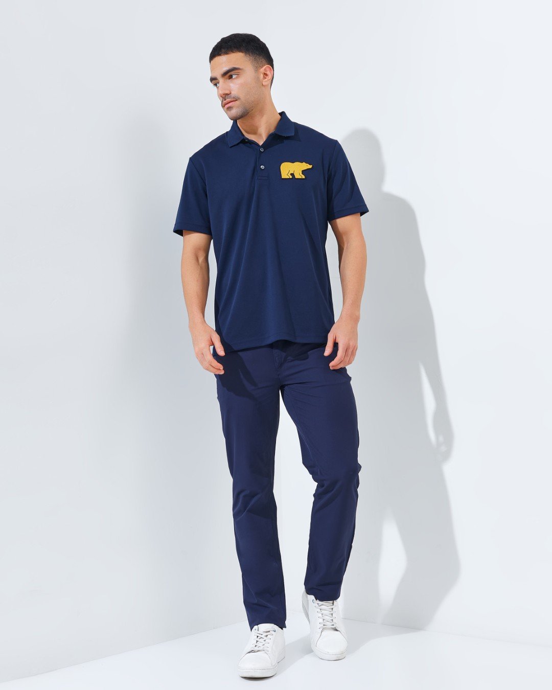 Jack Nicklaus Dorsett Premium Big Bear Polo Classic Navy - Image 6