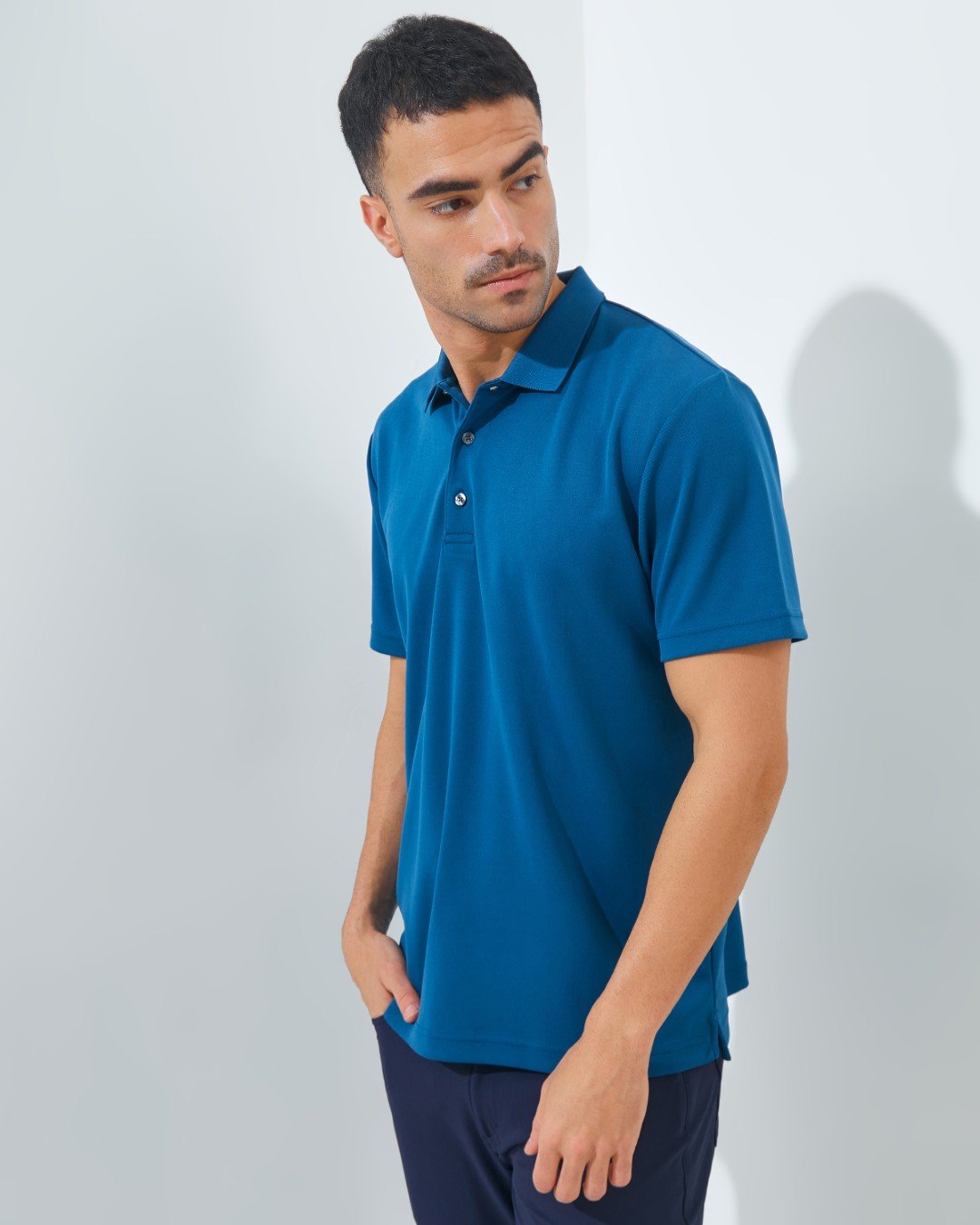 Jack Nicklaus Dorsett Premium Big Bear Polo Dim Blue - Image 2