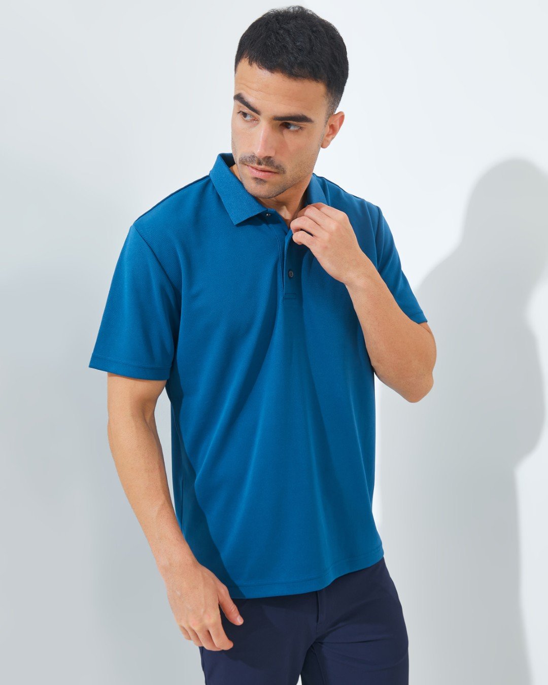 Jack Nicklaus Dorsett Premium Big Bear Polo Dim Blue - Image 3