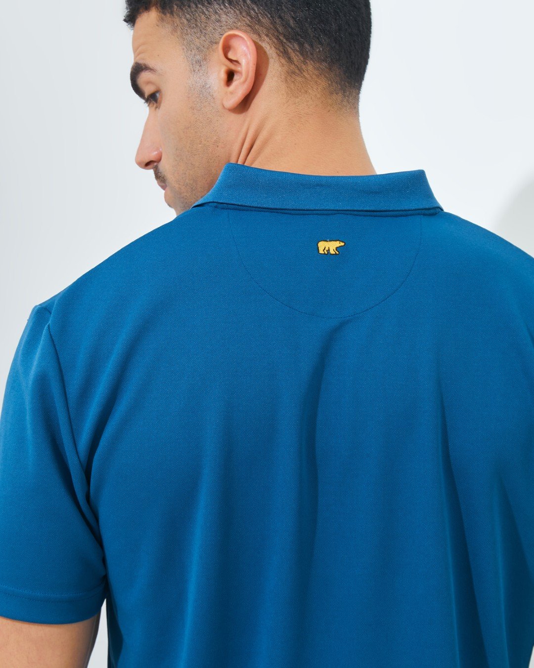 Jack Nicklaus Dorsett Premium Big Bear Polo Dim Blue - Image 4