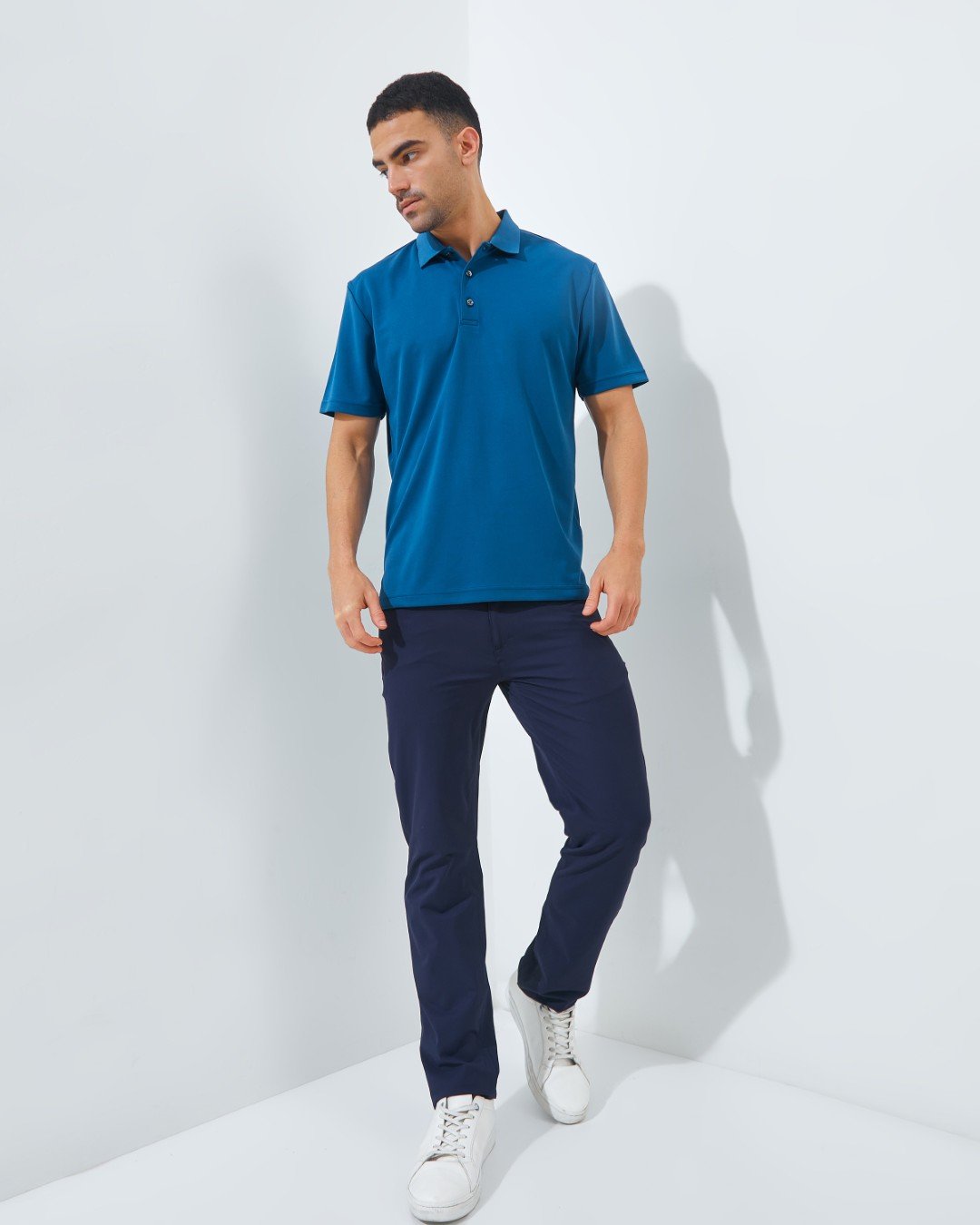 Jack Nicklaus Dorsett Premium Big Bear Polo Dim Blue - Image 6