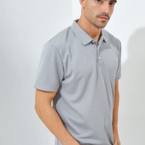 Jack Nicklaus Dorsett Premium Big Bear Polo Grey Blast