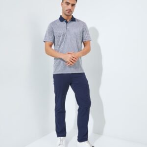 Jack Nicklaus Hennesy Premium All Over Printed Polo Classic Navy