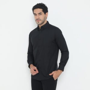 Jobb Lumina Kemeja Pria Lengan Panjang Slim Fit Hitam