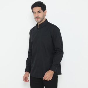 Jobb Montana Kemeja Pria Lengan Panjang Regular Fit Hitam