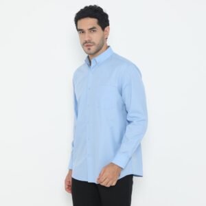 Jobb Montana Kemeja Pria Lengan Panjang Regular Fit Light Blue
