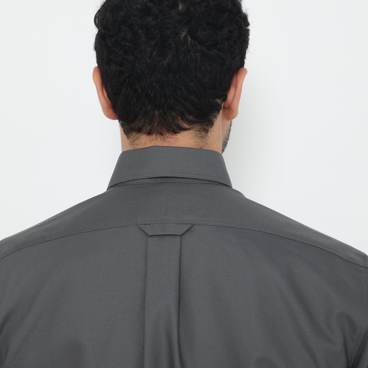 Jack Nicklaus Winter Kemeja Pria Lengan Pendek Regular Fit Dark Grey - Image 5
