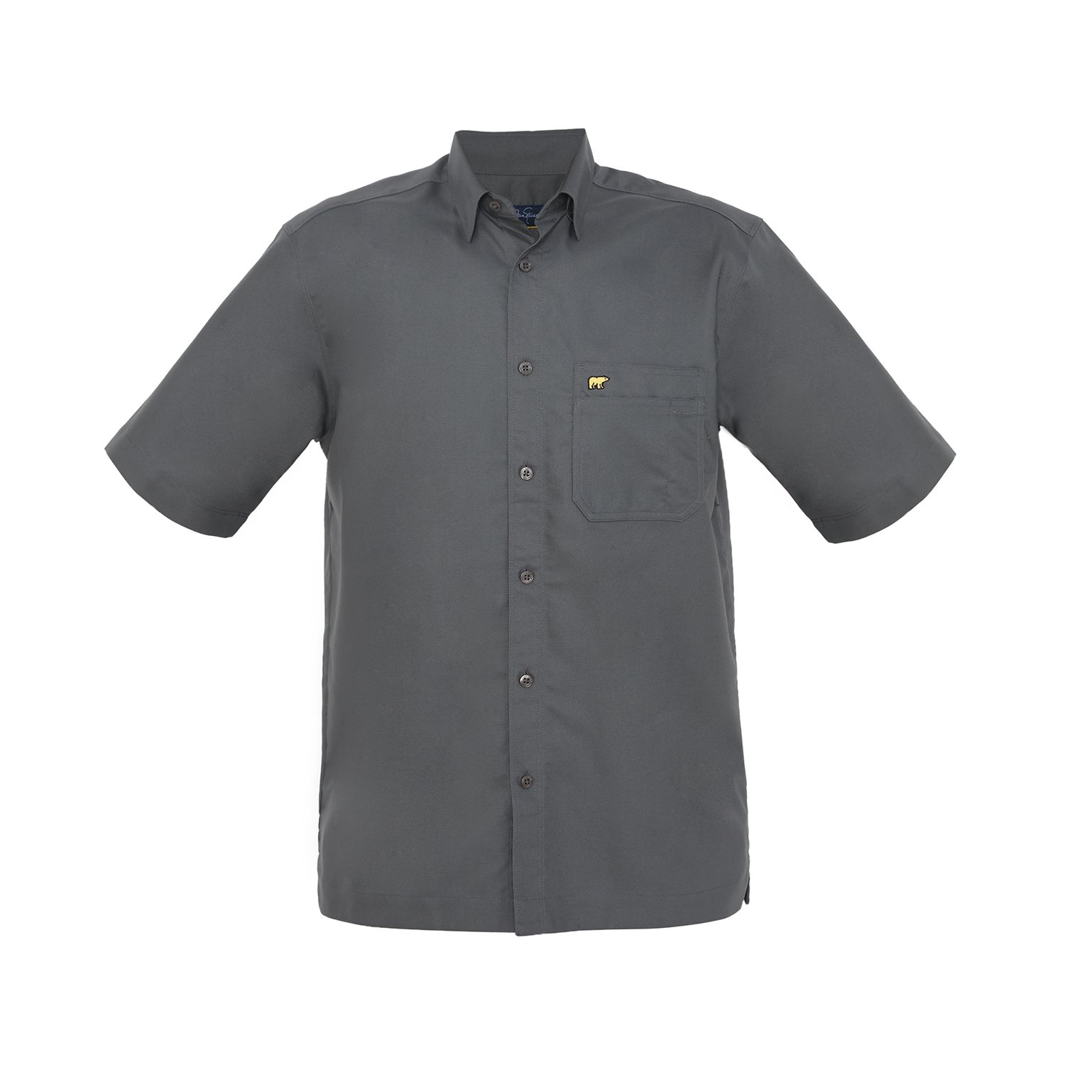 Jack Nicklaus Winter Kemeja Pria Lengan Pendek Regular Fit Dark Grey - Image 6