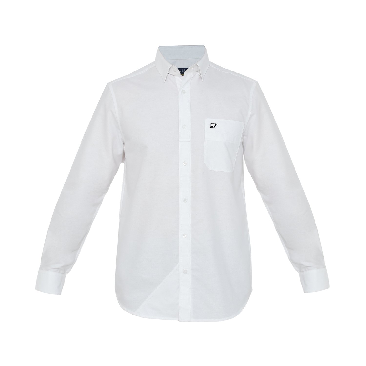 Jack Nicklaus Saunders Kemeja Pria Lengan Panjang Slim Fit Putih - Image 6