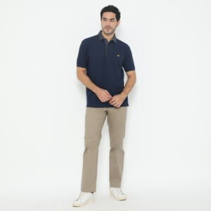 Jack Nicklaus Prospero Polo Shirt Pria Regular Fit Navy