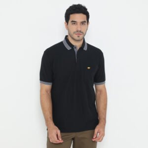 Jack Nicklaus Archibald Polo Shirt Pria Regular Fit Hitam