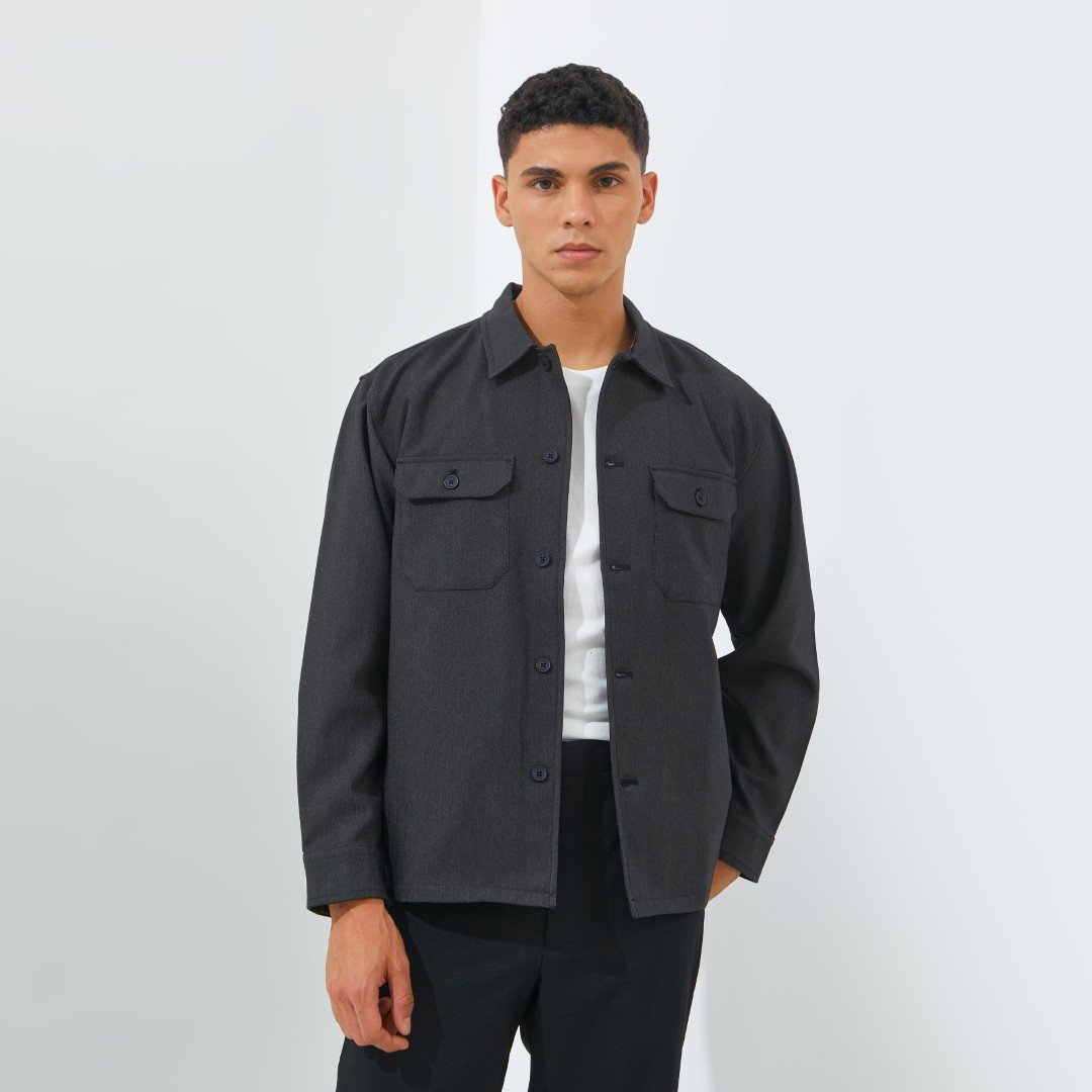 Jobb Heritage Windham Jacket Pria Regular Hitam