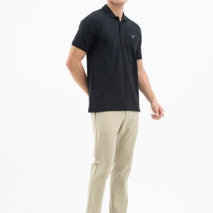 Jack Nicklaus Alpha Polo Shirt Pria Regular Fit Black