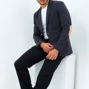 Jobb Rosedale-T2 Jas Pria Slim Fit Dark Grey