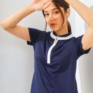 Jack Nicklaus Ragusa Premium Solid Polo Classic Navy