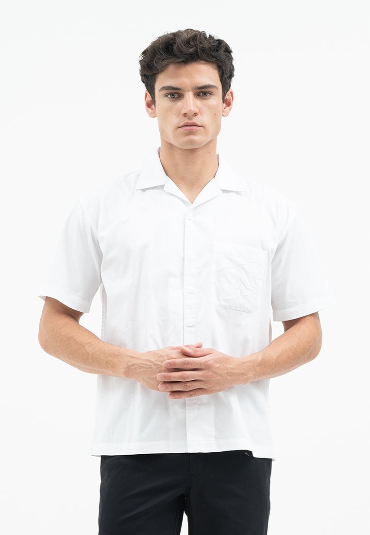 Jack Nicklaus Prodigy Kemeja Pria Lengan Pendek Regular Fit White