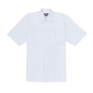 Jobb Alderton Kemeja Pria Lengan Pendek Regular Fit Putih