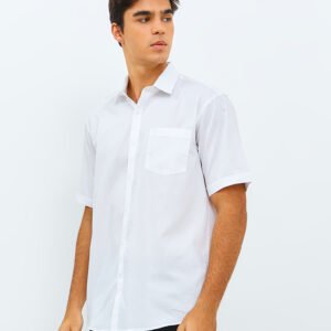 Jobb Alma Kemeja Pria Lengan Pendek Regular Putih