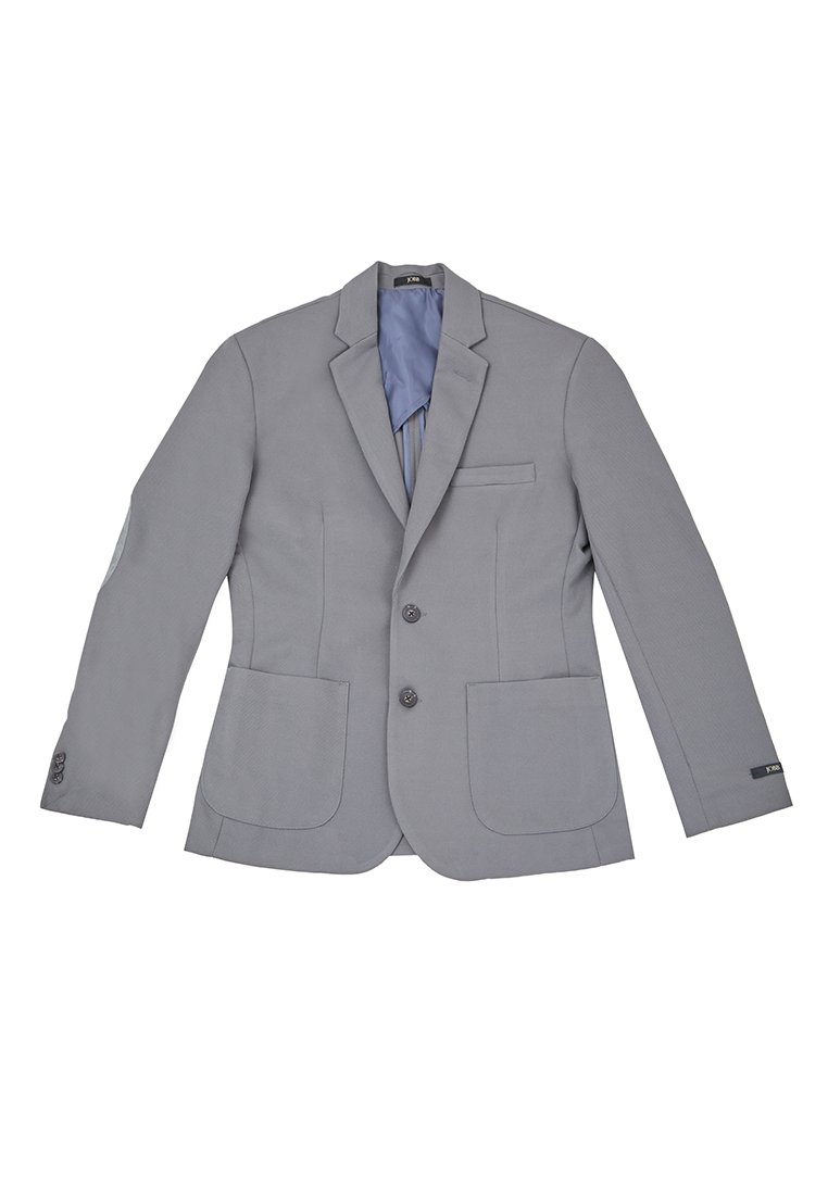 Jobb Aviland-T2 Blazer Pria Slim Fit Dark Grey - Image 6