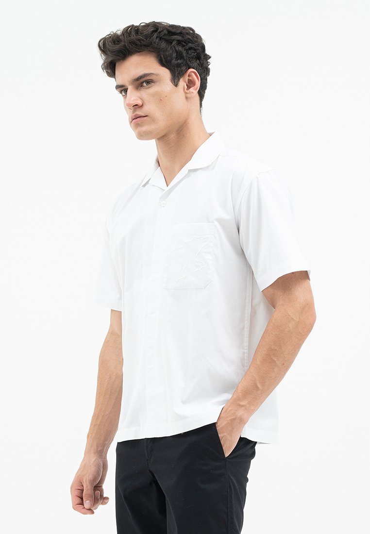 Jack Nicklaus Prodigy Kemeja Pria Lengan Pendek Regular Fit White - Image 2