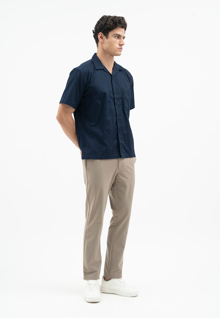 Jack Nicklaus Prodigy Kemeja Pria Lengan Pendek Regular Fit Navy - Image 6