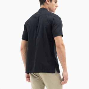 Jack Nicklaus Prestigio Kemeja Pria Lengan Pendek Slim Fit Black