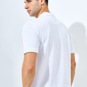 Jack Nicklaus Benedict Polo Shirt Pria Regular Fit White