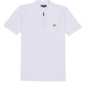 Jack Nicklaus Benedict Polo Shirt Pria Regular Fit White