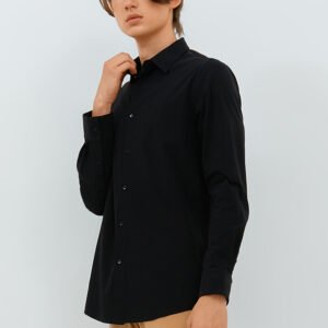 Jobb Beverly Kemeja Pria Lengan Panjang Slim Fit Hitam